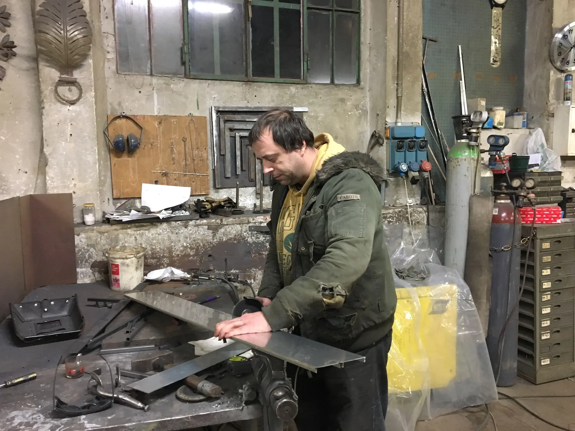 William Peschi - Maestro fabbro IALMA Firenze